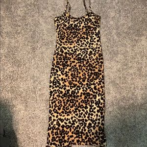 Cheetah Print Dress